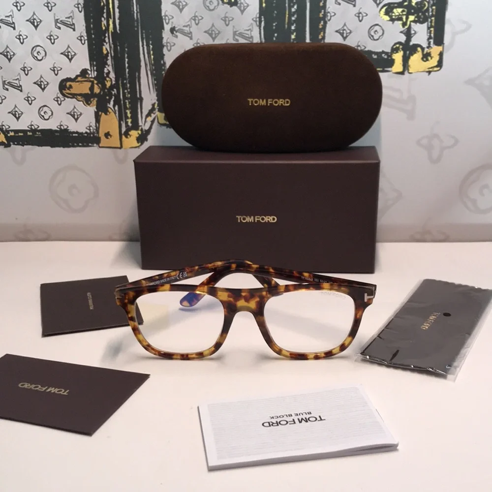 New Authentic Tom Ford Tortoise Shell Glasses TF5939-B 053